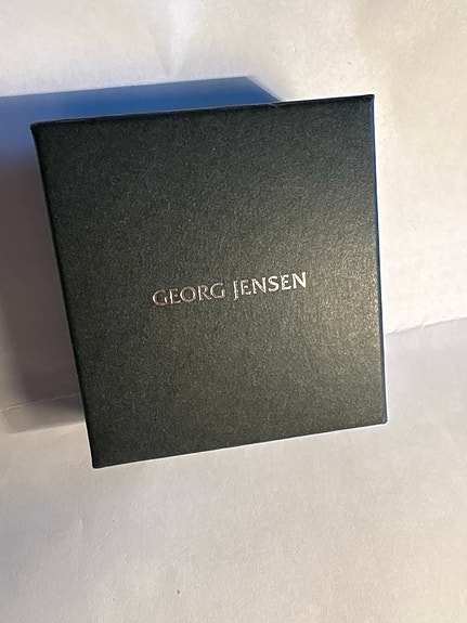 Georg Jensen guldpläterade örhängen kvinna