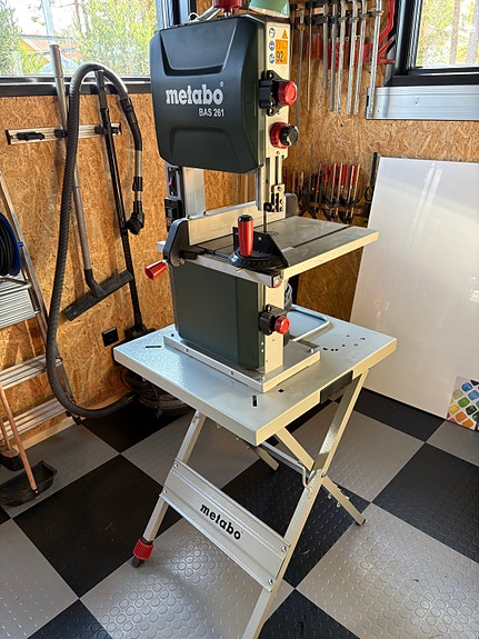 Metabo BAS 261 bandsåg med stativ