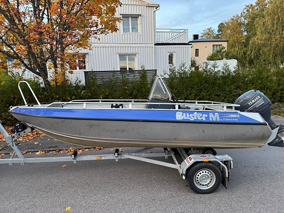 Buster M Yamaha 40hk 4 stroke Sötvattenkörd, mycket fin. 2 of 6