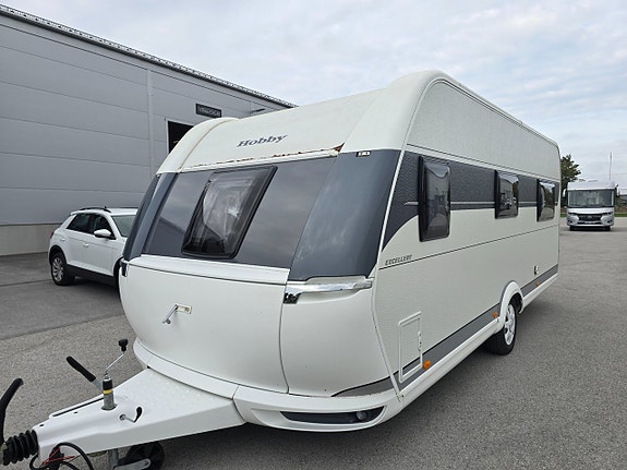 Hobby 560 CFE Excellent *Fransk bädd *Alde *Mover *Förtält 7 of 26