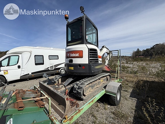 Bobcat minigrävare med vagn 5 of 27