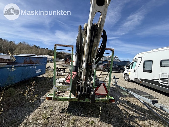Bobcat minigrävare med vagn 2 of 27