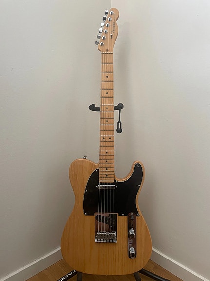 2003 Fender American Series Telecaster Natural Ash Maple Neck USA w/ Case