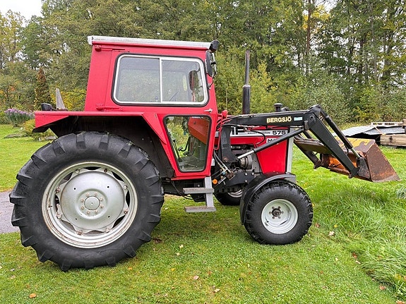 Gårdstraktor med lastare MASSEY-FERGUSON 575-2 4 of 6