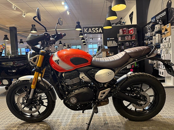 Triumph SCRAMBLER 400 X *OKTOBERFEST 0-2,95% RÄNTA, SÄNKT 7 295 KR* 8 of 12