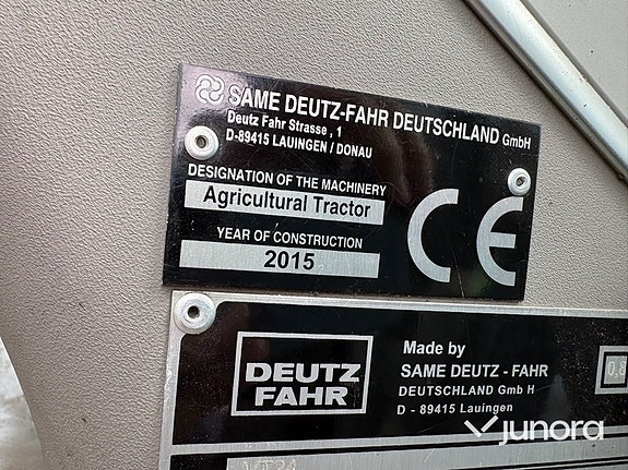 Traktor Deutz-Fahr 6130.4 TTV med Trima frontlastare 23 of 30