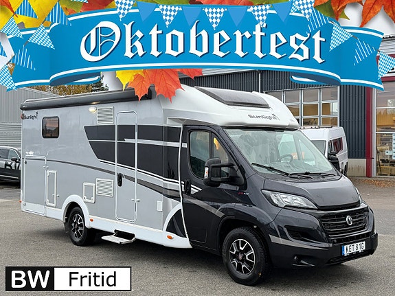 Sunlight T68 Adventure Edition - Höga långbäddar- Taksäng - B-kort - Automat -