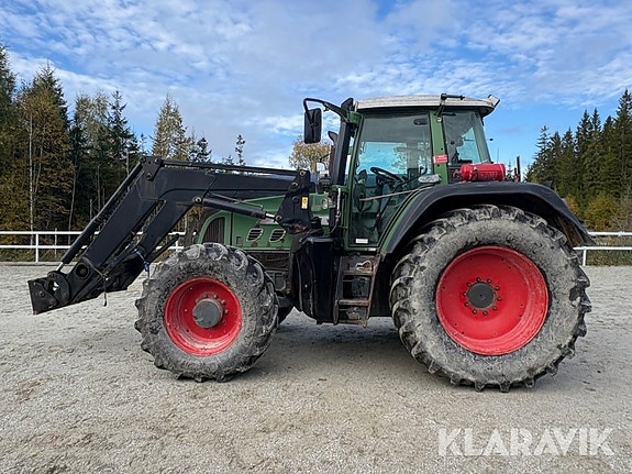 Traktor Fendt 718 Vario TMS med Quick lastare 2 of 6
