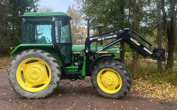 4x4 John Deere 2650 lastar traktor 8 of 12