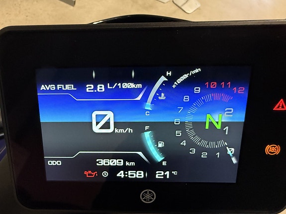 Yamaha MT-07 35kw A2 modell,. Akrapovic 9 of 9