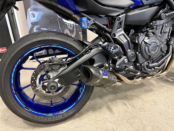 Yamaha MT-07 35kw A2 modell,. Akrapovic 2 of 9