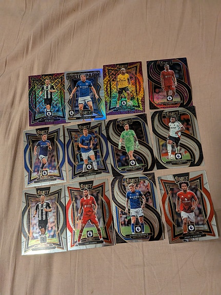 Panini fotbollskort Premier League blandad samling