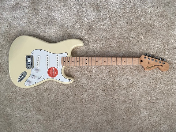 Squier Affinity Stratocaster Olympic White Squier by Fender
