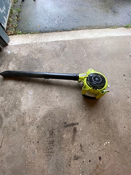 Ryobi lövblås bensindriven gul/svart