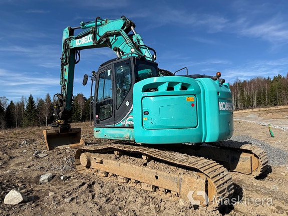 Grävmaskin Kobelco SK230SRLC-5E med skopor & pålaggregat 6 of 27