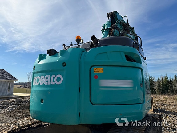 Grävmaskin Kobelco SK230SRLC-5E med skopor & pålaggregat 15 of 27