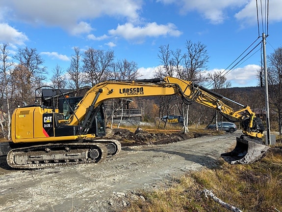 Grävmaskin CAT 312E 5 of 5