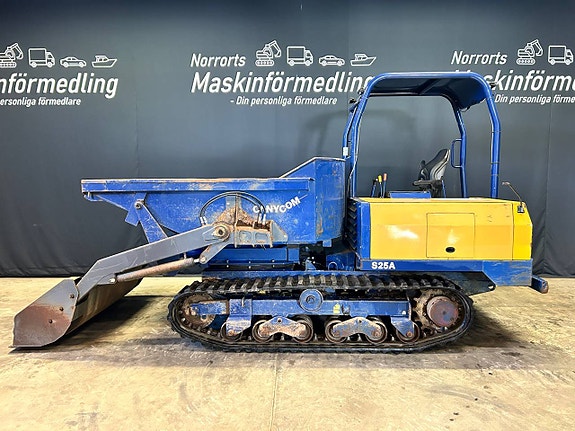 Canycom S25A självlastande minidumper - LÅGA TIMMAR