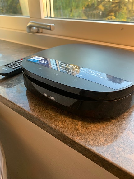 Philips Blu-ray DVD-spelare HDMI svart