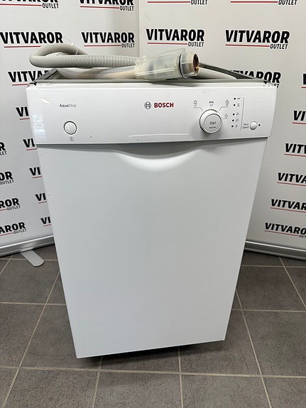 Begagnad Bosch SPU40E62SK/45 diskmaskin 45 cm – vit, AquaStop