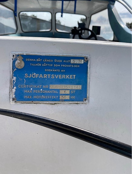 Ht båt ÖRNVIK 550 motor 35hk, släp 7 of 9