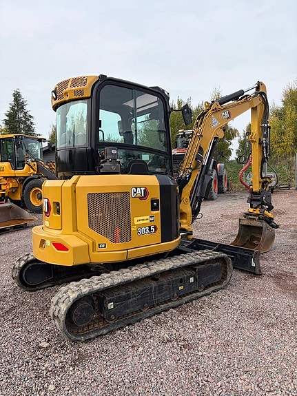 Cat 303.5 / C-smörj / Rotor med grip / Bandstyrning 4 of 9
