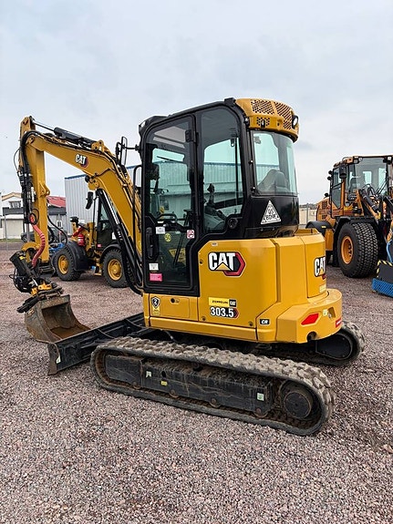 Cat 303.5 / C-smörj / Rotor med grip / Bandstyrning 2 of 9