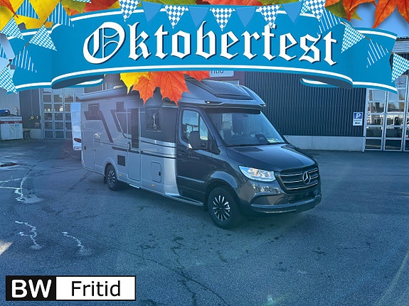 Adria Coral Supreme MB 670 DL Långbäddar - Face 2 Face - Alde - Mercedes - Härlig lyx