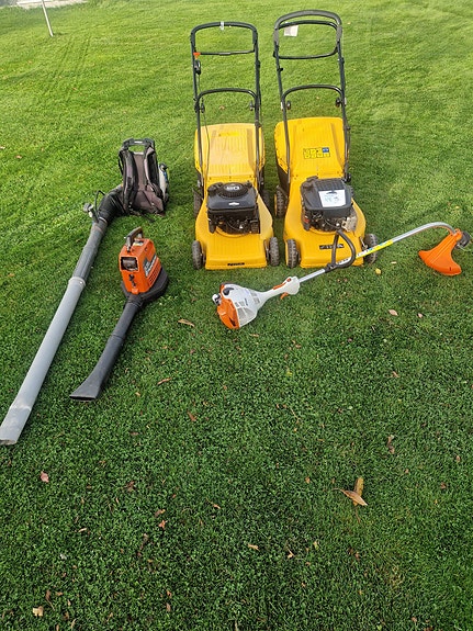 Gräsklippare, trimmer & lövblås