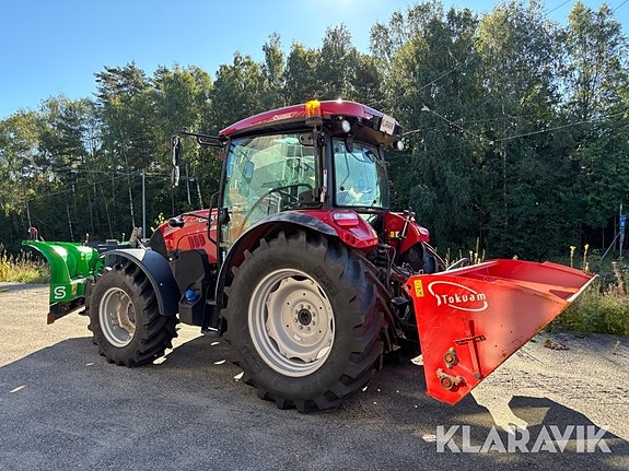 Traktor Case IH Farmall 90A med vikplog och s 3 of 6
