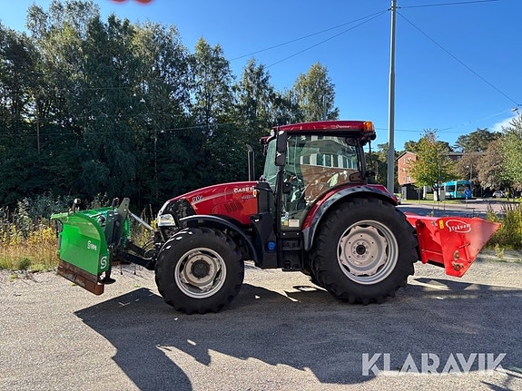 Traktor Case IH Farmall 90A med vikplog och s 2 of 6