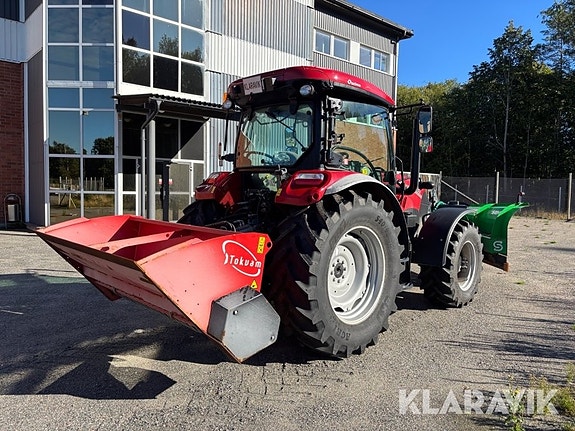 Traktor Case IH Farmall 90A med vikplog och s 5 of 6