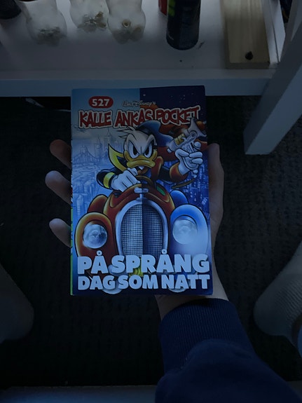 Kalle Ankas Pocket nr 527 och 542 serietidningar
