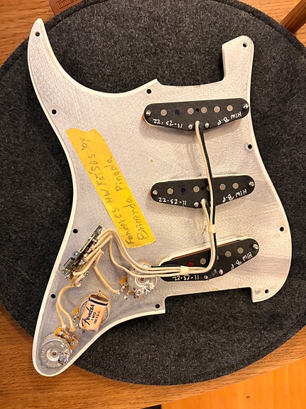 2022 Fender Stratocaster Custom Shop Handwound mickar