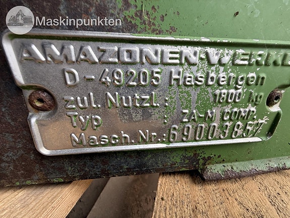 Amazone ZA-M tronic gödningsspridare 10 of 19