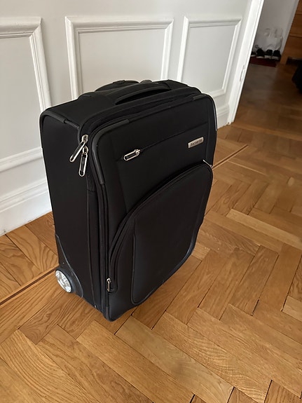 Samsonite kabinväska tyg svart