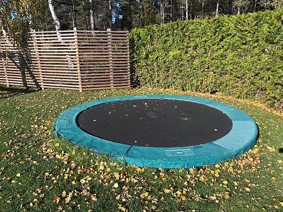 Trampolin BERG Champion InGround 380 cm – nedgrävd studsmatta