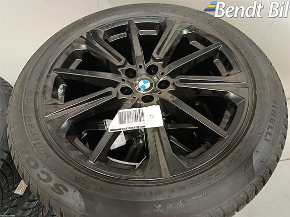 KAMPANj Nya 20" Original Friktion Vinterhjul till BMW X5 G05 / X6 G06