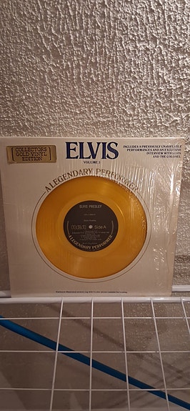Elvis Presley – A Legendary Performer Vol 3 (Gul vinyl) – OÖPPNAD / SEALED!