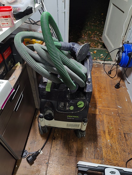 Festool CTL 22 E SG dammsugare med slang och slip