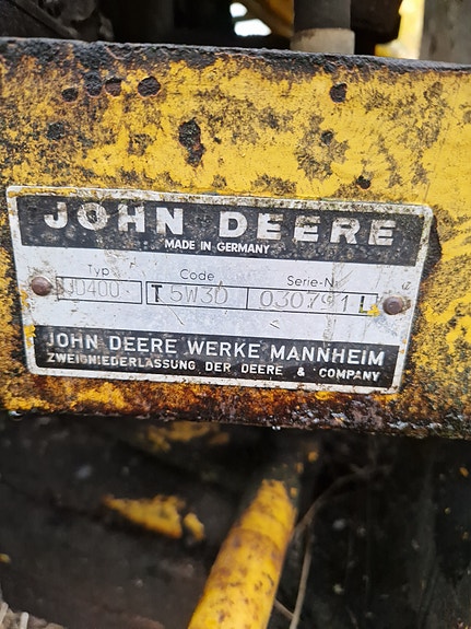John Deere JD 400 3 of 9
