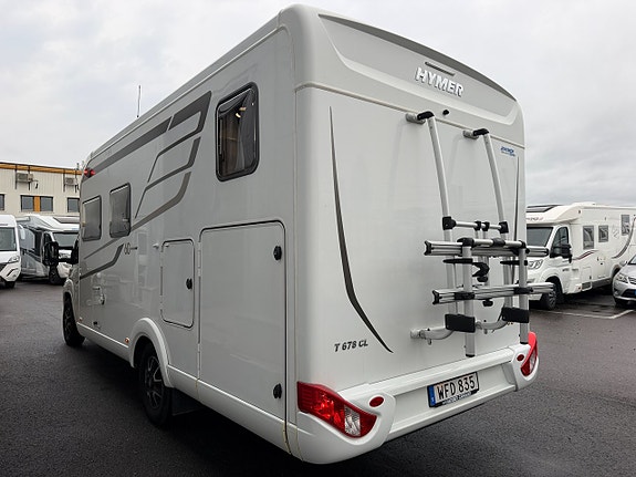 Hymer T 678 CL 60 Edition! Långbädd! Får köras på B-kort! 12V Fläkt! Låga mil! Stort garage! 20 of 21