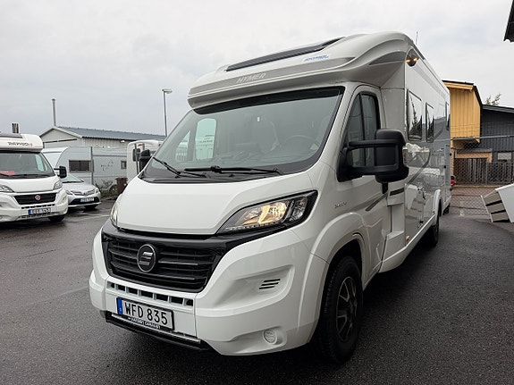 Hymer T 678 CL 60 Edition! Långbädd! Får köras på B-kort! 12V Fläkt! Låga mil! Stort garage! 19 of 21