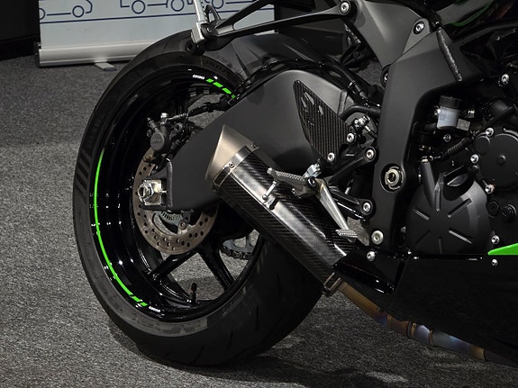 Kawasaki Ninja ZX-6R Graves Full Titanium System Fabriks Garanti 9 of 17