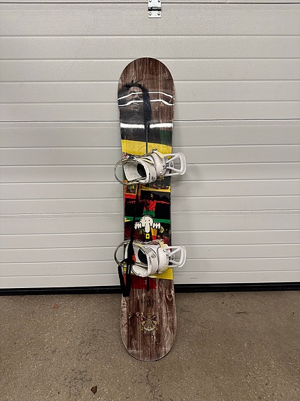 Burton snowboard med Burton bindningar
