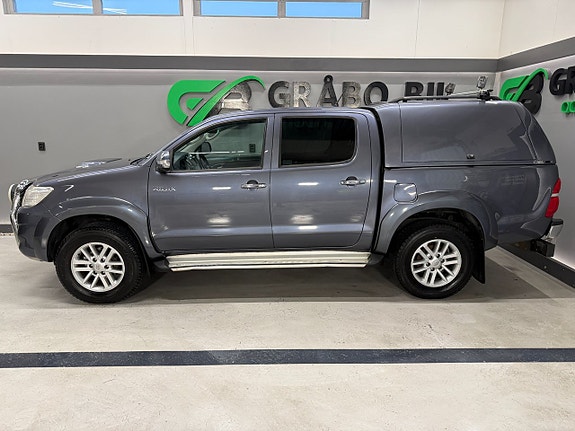 TOYOTA HILUX DOUBLE CABINE 3.0 D-4D 4X4 BVM 171 ch - CAMÉRA - ATTELAGE - 209000 km