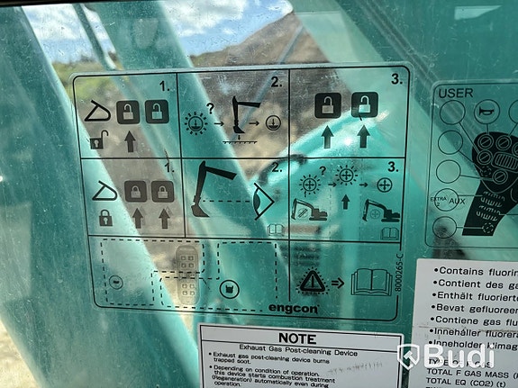Grävmaskin Kobelco SK380SRLC -2022 | Engcon via auktion 25 of 27