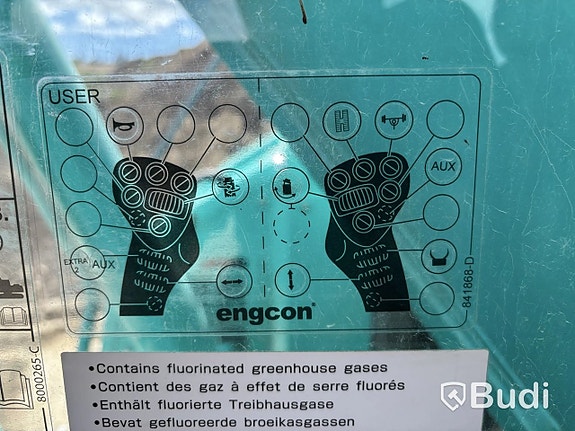 Grävmaskin Kobelco SK380SRLC -2022 | Engcon via auktion 24 of 27