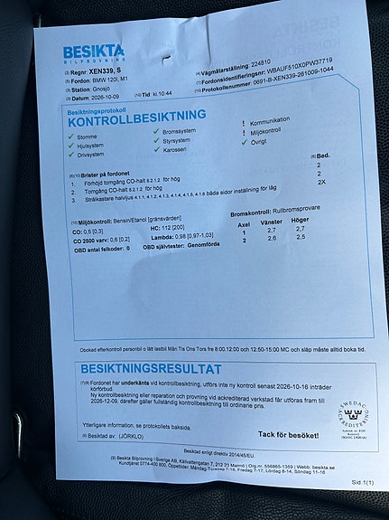 BMW 120i 7 of 7