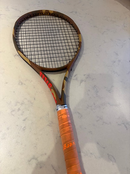 Wilson tennisracket burn